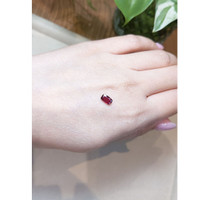 0.81 Ct. Ruby from Mozambique Life Style