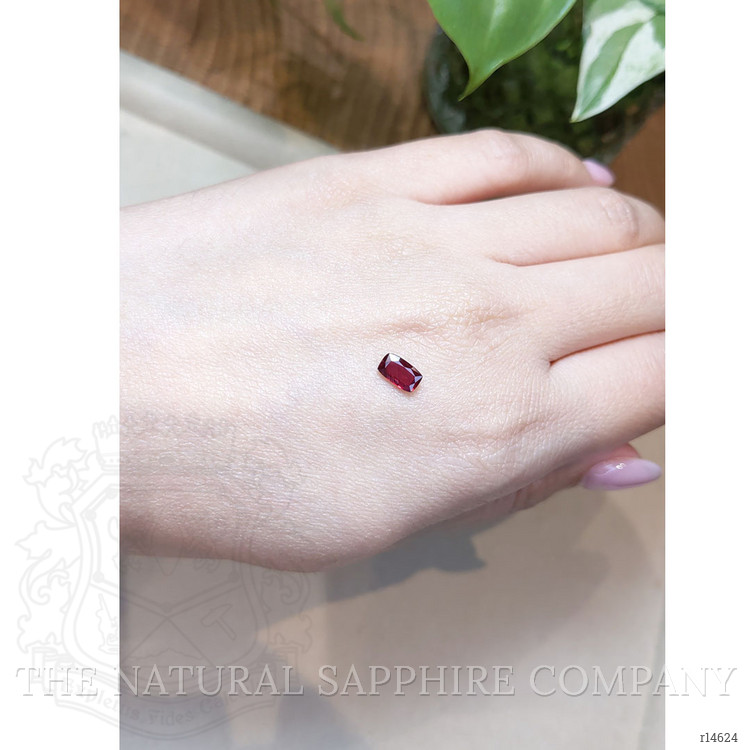 0.81 Ct. Ruby from Mozambique