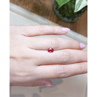 0.89 Ct. Ruby from Mozambique Life Style