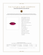 2.46 Ct. Purplish Red Ruby from Burma (Myanmar) Scan Report