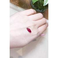 2.46 Ct. Pinkish Red Ruby from Burma (Myanmar) Life Style