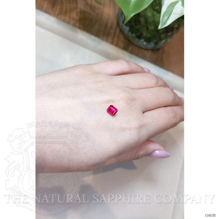1.57 Ct. Ruby from Burma (Myanmar)