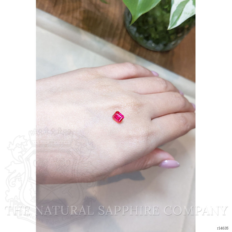 1.57 Ct. Ruby from Burma (Myanmar)