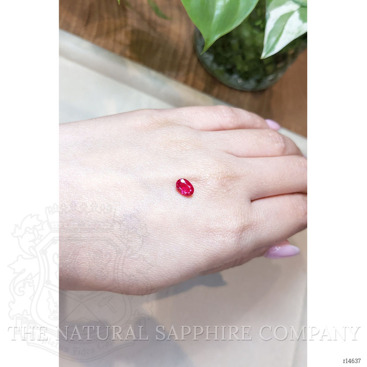 1.39 Ct. Ruby from Burma (Myanmar)
