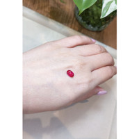1.43 Ct. Ruby from Burma (Myanmar) Life Style