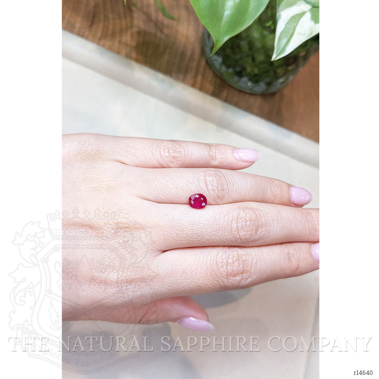 1.24 Ct. Ruby from Burma (Myanmar)