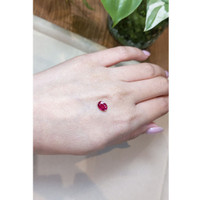 1.24 Ct. Ruby from Burma (Myanmar) Life Style