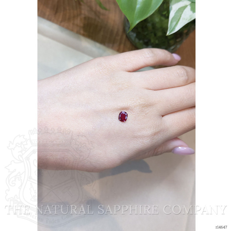 0.95 Ct. Ruby from Burma (Myanmar)