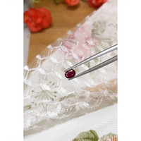 1.01 Ct. Pinkish Red Ruby from Burma (Myanmar) Life Style