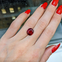 5.04 Ct. Ruby from Mozambique Life Style