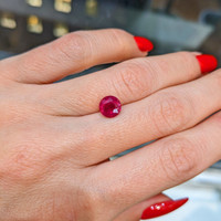 2.03 Ct. Ruby from Burma (Myanmar) Life Style
