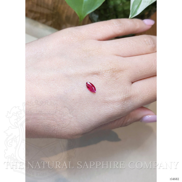 0.65 Ct. Ruby from Burma (Myanmar)
