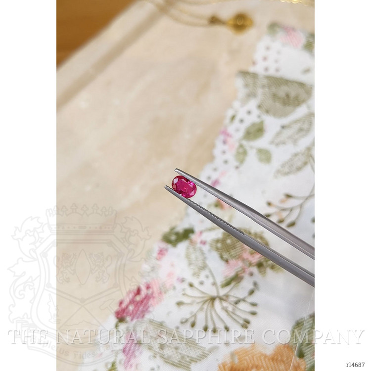 0.56 Ct. Ruby from Burma (Myanmar)
