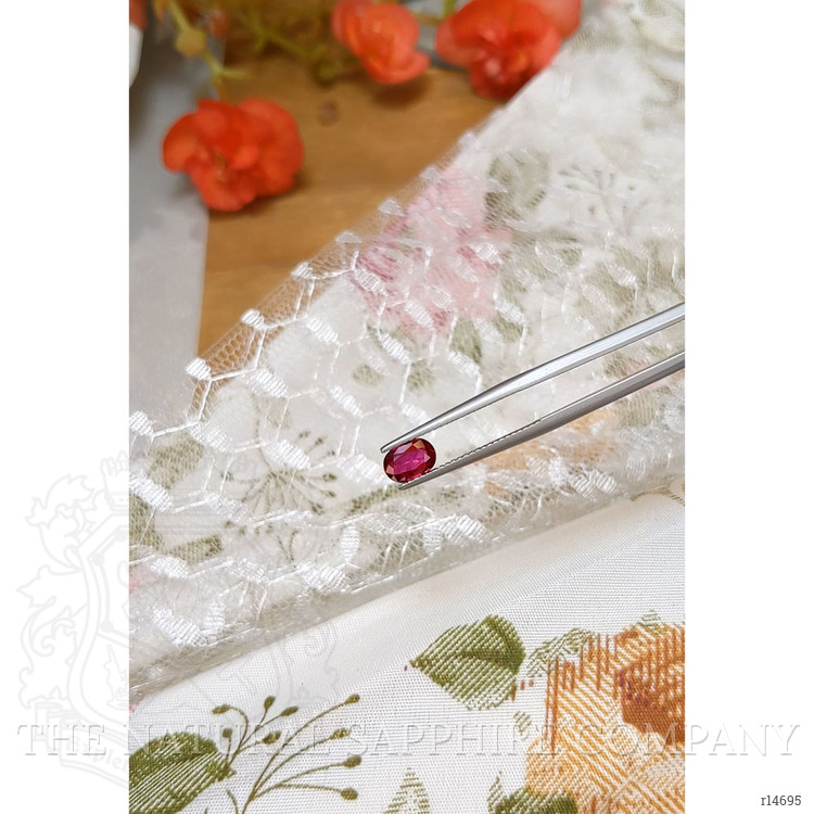 0.88 Ct. Ruby from Thailand