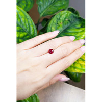1.34 Ct. Ruby from Mozambique Life Style