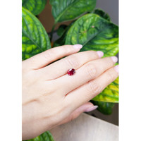 1.53 Ct. Ruby from Mozambique Life Style