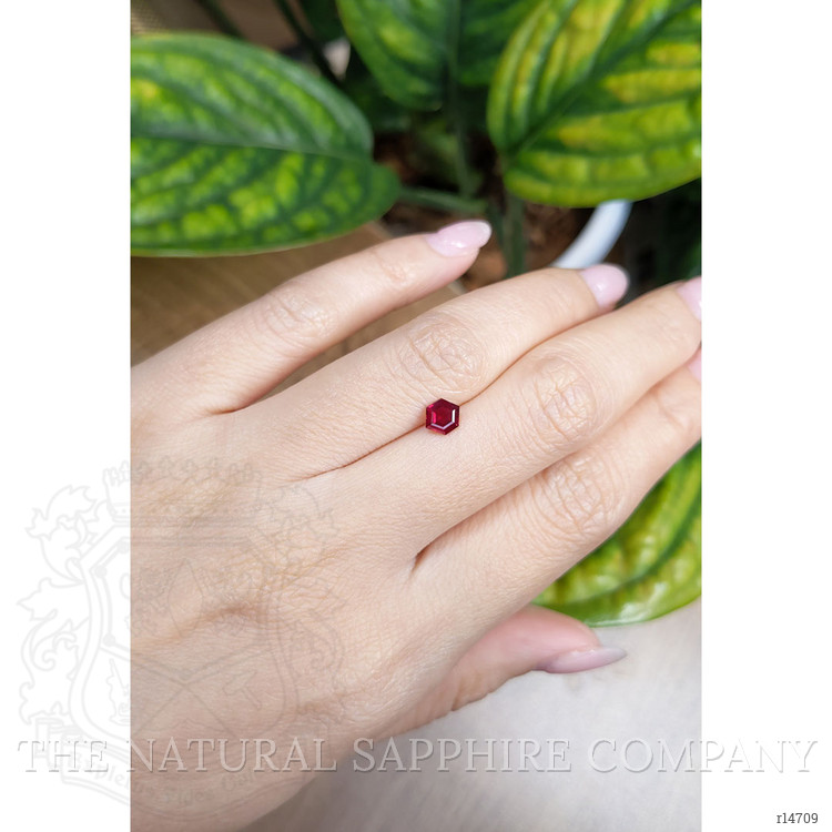 0.67 Ct. Ruby from Burma (Myanmar)