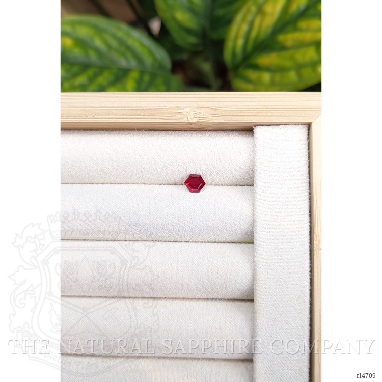 0.67 Ct. Ruby from Burma (Myanmar)