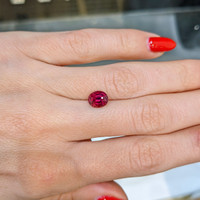 2.07 Ct. Ruby from Mozambique Life Style