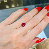 2.07 Ct. Ruby from Mozambique Life Style