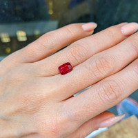 2.06 Ct. Ruby from Mozambique Life Style