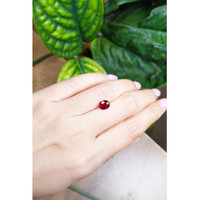 1.56 Ct. Ruby from Mozambique Life Style