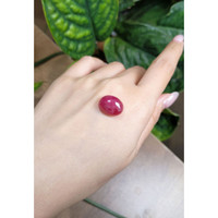 18.17 Ct. Cabochon Ruby from Burma (Myanmar) Life Style