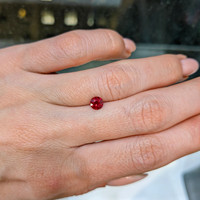 0.59 Ct. Ruby from Mozambique Life Style