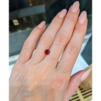 1.09 Ct. Ruby from Mozambique Life Style