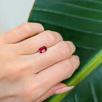 1.01 Ct. Ruby from Mozambique Life Style
