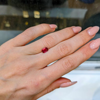 1.01 Ct. Ruby from Mozambique Life Style