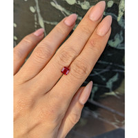 1.12 Ct. Ruby from Mozambique Life Style