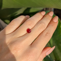 1.24 Ct. Ruby from Mozambique Life Style