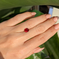 1.26 Ct. Ruby from Mozambique Life Style