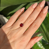 1.38 Ct. Ruby from Mozambique Life Style