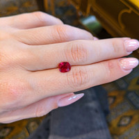 1.56 Ct. Ruby from Mozambique Life Style