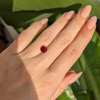 1.59 Ct. Ruby from Mozambique Life Style