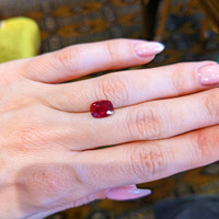 2.18 Ct. Ruby from Mozambique Life Style