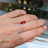 0.99 Ct. Ruby from Mozambique Life Style
