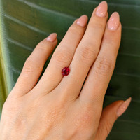 1.05 Ct. Ruby from Mozambique Life Style
