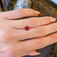 1.05 Ct. Ruby from Mozambique Life Style