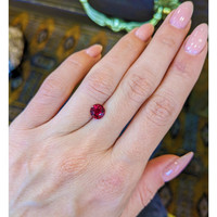 1.08 Ct. Ruby from Mozambique Life Style
