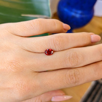 1.08 Ct. Ruby from Mozambique Life Style