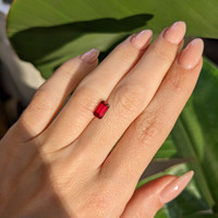 1.23 Ct. Ruby from Mozambique Life Style