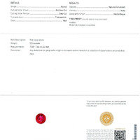 2.24 Ct. Ruby from Mozambique Scan Report