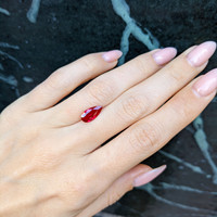 2.26 Ct. Ruby from Mozambique Life Style