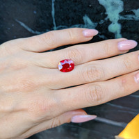 3.95 Ct. Ruby from Mozambique Life Style