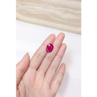 7.07 Ct. Ruby from Mozambique Life Style