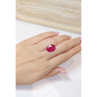 7.07 Ct. Ruby from Mozambique Life Style