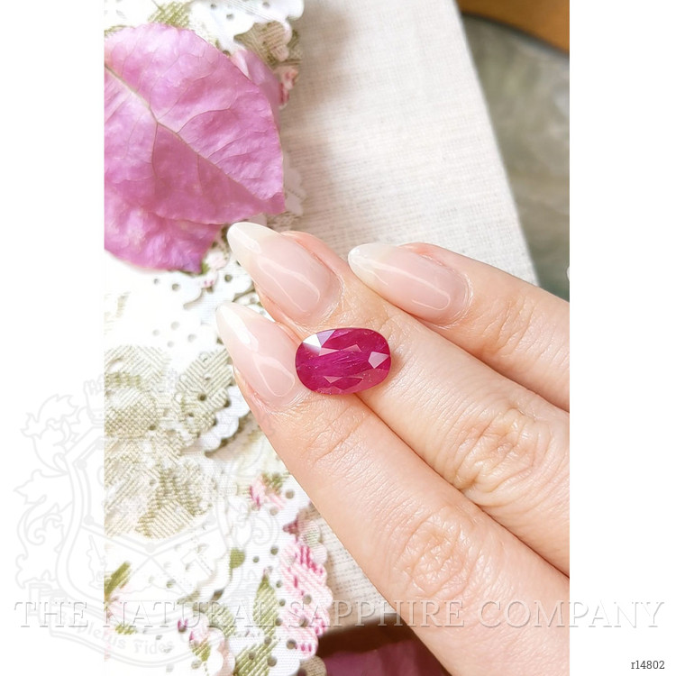 6.91 Ct. Ruby from Mozambique